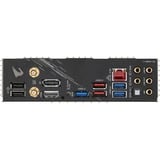 GIGABYTE AORUS B550 ELITE AX V2 carte mère socket AM4 Gris foncé, RAID, 2.5 Gb-LAN, WLAN, BT, Sound, ATX