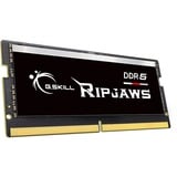 G.Skill 16 Go DDR5-5600, Mémoire vive Noir, F5-5600S4040A16GX1-RS, Ripjaws, XMP