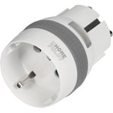 HOMEPILOT 11301001, Switch socket Blanc