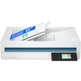 HP ScanJet Pro N4600 fnw1 Scanner à plat A4 avec chargeur automatique, jusqu’à 40 ppm/80 ipm, 1200 x 1200 DPI Blanc, jusqu’à 40 ppm/80 ipm, 1200 x 1200 DPI, 216 x 356 mm, 1200 x 1200 DPI, 40 ppm, 40 ppm, 80 ipm, 80 ipm