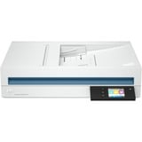 HP Scanjet Pro N4600 fnw1 Scanner à plat et chargeur automatique 1200 x 1200 DPI A5 Blanc Blanc, 216 x 356 mm, 1200 x 1200 DPI, 40 ppm, 40 ppm, 80 ipm, 80 ipm