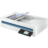 HP Scanjet Pro N4600 fnw1 Scanner à plat et chargeur automatique 1200 x 1200 DPI A5 Blanc Blanc, 216 x 356 mm, 1200 x 1200 DPI, 40 ppm, 40 ppm, 80 ipm, 80 ipm