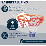 HUDORA Basketball Set Slam It, Panier de basket 