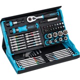 Hazet 2200SC-32, Set d'embouts de vissage Noir/Bleu