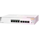 Hewlett Packard Enterprise Aruba Instant On 1830 8G 4p Class4 PoE 65W Géré L2 Gigabit Ethernet (10/100/1000) Connexion Ethernet, supportant l'alimentation via ce port (PoE) 1U, Switch Géré, L2, Gigabit Ethernet (10/100/1000), Connexion Ethernet, supportant l'alimentation via ce port (PoE), Grille de montage, 1U