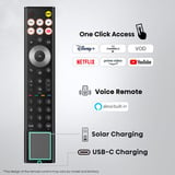 Hisense 55UR8DS RGB MiniLED 55" 4K Ultra HD TV Noir/gris foncé
