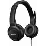 Kensington H1000 Micro-casque USB-C supra-auriculaire  on-ear Noir, Avec fil, Appels/Musique, 20 - 20000 Hz, 190 g, Casque, Noir