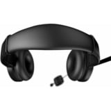 Kensington H1000 Micro-casque USB-C supra-auriculaire  on-ear Noir, Avec fil, Appels/Musique, 20 - 20000 Hz, 190 g, Casque, Noir