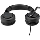 Kensington H1000 Micro-casque USB-C supra-auriculaire  on-ear Noir, Avec fil, Appels/Musique, 20 - 20000 Hz, 190 g, Casque, Noir