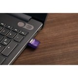 Kingston DataTraveler microDuo 3C 64 Go, Clé USB Violet/transparent, USB-A + USB-C