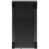 Krux Palum boîtier midi tower Noir/bois | 2x USB-A | 1x USB-C | Verre Trempé