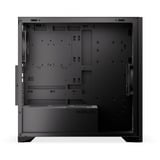 Krux Palum boîtier midi tower Noir/bois | 2x USB-A | 1x USB-C | Verre Trempé