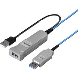 Lindy Câble USB 3.0 à fibre optique, Câble d'extension 