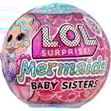 MGA Entertainment Mermaids! Baby Sisters with Color Tails, Figurine L.O.L. Surprise! Mermaids! Baby Sisters with Color Tails, Mini poupée, Femelle, 4 an(s), Garçon/Fille, Multicolore