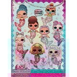 MGA Entertainment Mermaids! Baby Sisters with Color Tails, Figurine L.O.L. Surprise! Mermaids! Baby Sisters with Color Tails, Mini poupée, Femelle, 4 an(s), Garçon/Fille, Multicolore