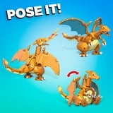 Mattel Pokémon Construx – Dracaufeu, Jouets de construction Jeu de construction, 8 an(s), Plastique, 222 pièce(s), 347,5 g
