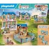 PLAYMOBIL Horses of Waterfall - Ranch de la Cascade, Jouets de construction 71351