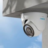Reolink P434 Dôme Caméra de sécurité IP Intérieure et extérieure 3840 x 2160 pixels Plafond, Caméra de surveillance Blanc/Noir, Caméra de sécurité IP, Intérieure et extérieure, Avec fil, Google Assistant, Plafond, Blanc