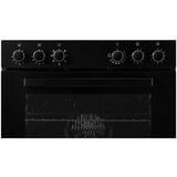 Respekta 15120000000726, Jeu de cuisinière Noir