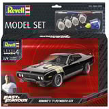 Revell Model Set Fast & Furious - Dominics 1971 Plymouth GTX, Modèle réduit de voiture 
