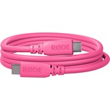 Rode Microphones Câble USB 3.2 Gen1 SC27-P pink, connecteur USB-C > connecteur USB-C rose fuchsia