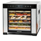 Rommelsbacher Déshydrateur DA 950, Séchoir automatique Acier inoxydable/Noir