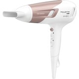 Rowenta Studio Dry CV5830 sèche-cheveux 2300 W Beige, Blanc Noir/Or rose, CC, Beige, Blanc, Monochromatique, Plastique, Orifice de suspension, 1,8 m