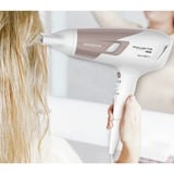 Rowenta Studio Dry CV5830 sèche-cheveux 2300 W Beige, Blanc Noir/Or rose, CC, Beige, Blanc, Monochromatique, Plastique, Orifice de suspension, 1,8 m