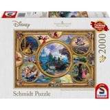 Schmidt Spiele Thomas Kinkade Studios: Disney Dreams Collection Jeu de puzzle 2000 pièce(s) Dessins animés 2000 pièce(s), Dessins animés
