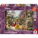 Schmidt Spiele Thomas Kinkade Studios: Painter of Light - Disney Blanche-Neige - Danse avec le Prince, Puzzle 