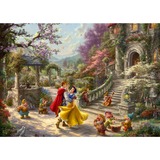 Schmidt Spiele Thomas Kinkade Studios: Painter of Light - Disney Blanche-Neige - Danse avec le Prince, Puzzle 