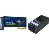 SilverStone TX400x Gold alimentation 400 watt Noir, 2x PCIe