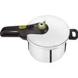 Tefal Secure 5 neo 6 L Acier inoxydable, Marmite Acier inoxydable, 6 L, Vitrocéramique, Gaz, Halogène, Induction, Acier inoxydable, Acier inoxydable, Verrouillable