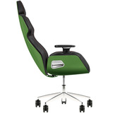 Thermaltake Fauteuil de jeu ARGENT E700 Racing Green Tissu Pied-de-poule, Siège gaming Vert/Marron