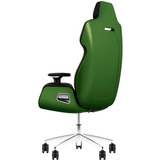 Thermaltake Fauteuil de jeu ARGENT E700 Racing Green Tissu Pied-de-poule, Siège gaming Vert/Marron