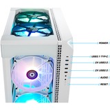 Thermaltake PC-000035-DE, PC gaming Blanc/transparent