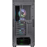 Thermaltake Versa T27 TG ARGB Midi Tower Noir, boîtier pc Noir | 2x USB-A | Verre Trempé