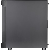 Thermaltake Versa T27 TG ARGB Midi Tower Noir, boîtier pc Noir | 2x USB-A | Verre Trempé