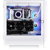 Thermaltake  boîtier midi tower Blanc | 2x USB-A | RGB | Verre Trempé