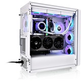 Thermaltake  boîtier midi tower Blanc | 2x USB-A | RGB | Verre Trempé