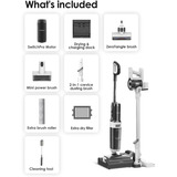 Tineco Interrupteur au sol S6 Stretch, Aspirateur sec/humide 