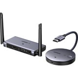 UGREEN CM586 HDMI 1x HDMI + 1x VGA, Extension HDMI Argent, HDMI, 1x HDMI + 1x VGA, 3840 x 2160 pixels, Gris, 4K Ultra HD, 50 m