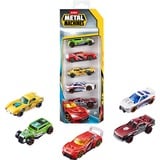 ZURU Ensemble de 5 petite voitures de course Machines en métal ZURU (les styles peuvent varier), Jeu véhicule Metal Machines Ensemble de 5 petite voitures de course Machines en métal (les styles peuvent varier), Ensemble de véhicules, 3 an(s), Métal, Plastique, Multicolore