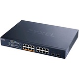 Zyxel XMG1915-18EP Géré L2 2.5G Ethernet (100/1000/2500) Connexion Ethernet, supportant l'alimentation via ce port (PoE), Switch Géré, L2, 2.5G Ethernet (100/1000/2500), Connexion Ethernet, supportant l'alimentation via ce port (PoE), Grille de montage