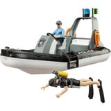 bruder bworld bateau de police avec gyrophare, Modèle réduit de voiture 62733