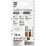 fischer Cheville pour béton cellulaire FFA 8 Gris clair