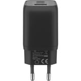 goobay USB-C PD Multiport Quick Charger Nano (65 W), Chargeur Noir