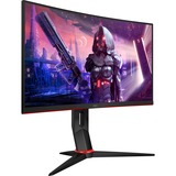 AOC G2 C24G2U/BK écran plat de PC 59,9 cm (23.6") 1920 x 1080 pixels Full HD LED Noir, Rouge, Moniteur gaming Noir/Rouge, 59,9 cm (23.6"), 1920 x 1080 pixels, Full HD, LED, 1 ms, Noir, Rouge