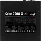 Aerocool Cylon 700W alimentation  Noir