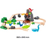 BRIO Set Deluxe Dinosaure du Monde, Train 